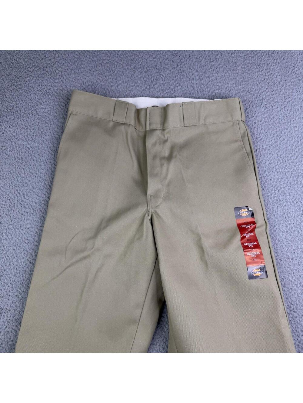 Dickies 874 The Original Work Pants (lot of 2) Original Fit Khaki Size 32x32 NWT - Picture 15 of 15